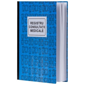 Registru consultatii medicale A4, 200 file