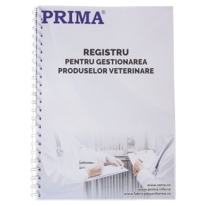 Registru pentru gestionarea produselor veterinare A4, 100 file