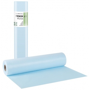 Rola cearceaf hartie impermeabila ALBASTRA 58 X 50