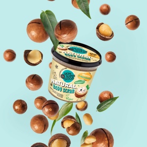 Scrub de corp hranitor cu ovaz, macadamia si smochine 360 ml - Img 2