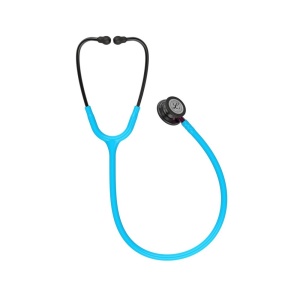 Stetoscop 3M™ Littmann® Classic III, Turcoaz/roz, capsula fumurie (Turquoise/Pink/Smoke)