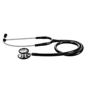 Stetoscop pediatric Moretti, capsula dubla NEGRU DM540