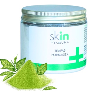 YAMUNA skIN – Masca cu ceai verde pentru ten gras, acneic si cu exces de sebum