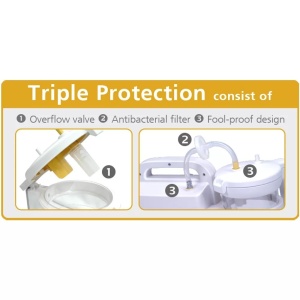 Aspirator chirurgical pentru secretii, 16 L/min - Rossmax V3 - Img 4