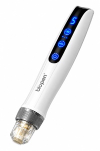 Bio Pen Q2 wireless 3-in-1 cu Microneedling, EMS si fototerapie LED