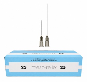 Canula Meso-Relle - ac intradermic 22Gx70 mm, ac pilot 21Gx25 mm
