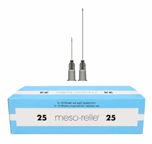 Canula Meso-Relle - ac intradermic 27Gx40 mm, ac pilot 26Gx13 mm