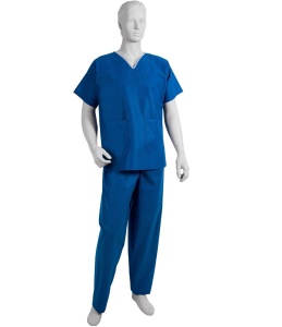 Costum unica folosinta Albastru- Pijama