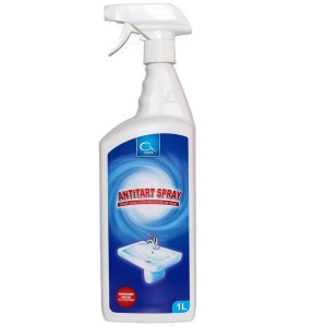 Detergent spray anti-calcar