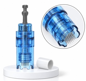 Dr.Pen - cartus cu 18 ace din otel inoxidabil si chip - compatibil cu dispozitivul M9