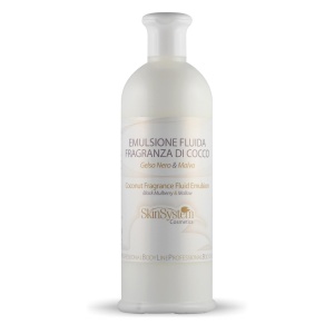 Lapte de corp cu aroma de Nuca de cocos. Mure Negre si Malva