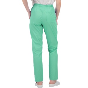 Pantaloni din tercot Alessi Verde - Img 2