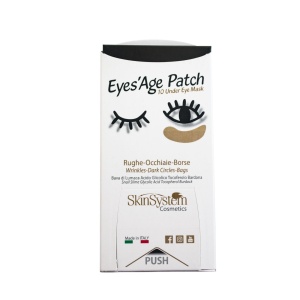 Plasturi pentru zona Ochilor EYES AGE cu extract de melc, Acid glicolic, Tocopherol, Brusture