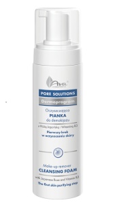 Pore Solutions - Make-up remover cleansing foam - Spuma de curatare demachianta cu Niacinamida, pentru pori dilatati