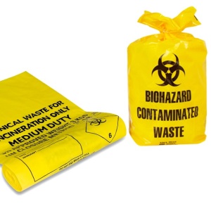 Saci Galben BIOHAZARD 240 litri