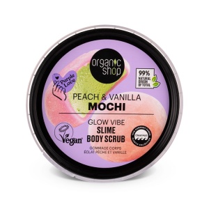 Scrub de corp Organic Shop cu piersica si vanilie 250 ml - Img 2