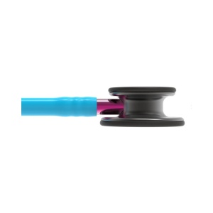 Stetoscop 3M™ Littmann® Classic III, Turcoaz/roz, capsula fumurie (Turquoise/Pink/Smoke) - Img 2