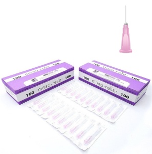 Ace mezoterapie Meso-Relle 32G, roz, 100 bucati