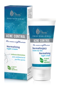 Acne Control Professional - Normalising night cream - Crema de noapte pentru ten acneic