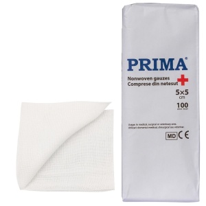 Comprese nesterile din PPSB pliate in 4