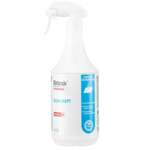 Dezinfectant rapid pentru suprafete RTU - pe baza de acool 1 L KLINOSEPT - Img 2