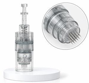 Dr.Pen - cartus cu 11 ace din otel inoxidabil - compatibil cu dispozitivul M8, M7S