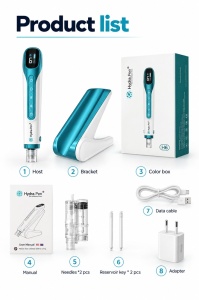 Hydra Pen H6 wireless cu rezervor pentru ser, sistem de dozare si fototerapie LED - Img 8