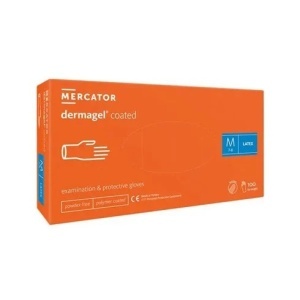 Manusi examinare Latex, nepudrate, Dermagel - Img 4