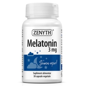 Melatonin 3 mg – 30 capsule vegetale – Zenyth