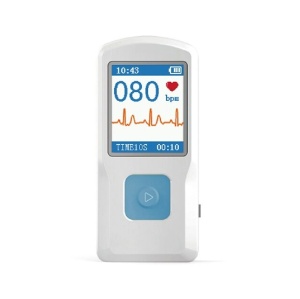 Monitor ECG portabil PM10, Bluetooth, LCD, stocare 500 inregistrari