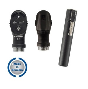 Oftalmoscop Riester ri-mini XL 2,5 V, in carcasa neagra 3011