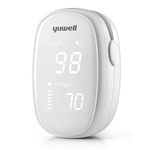 Pulsoximetru de deget, masurare saturatie oxigen si puls, YuWell YX102