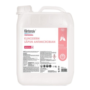 Sapun lichid antimicrobian fara parfum KLINODERM - Img 2