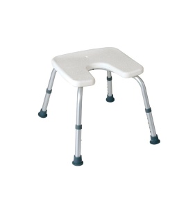 Scaun de baie fara spatar cu sezutul in forma de U - RS831