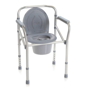 Scaun WC de camera pliabil, functie 4 in 1 - RP781
