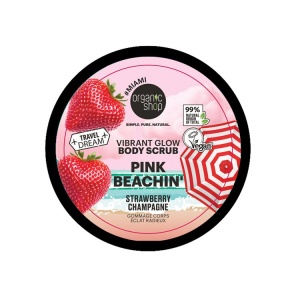 Scrub de corp Organic Shop Pink Beachin' Strawberry Champagne 300 ml - Img 2