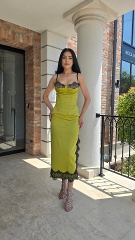 CORSET LENA CU INSERTII DIN DANTELA - Img 3