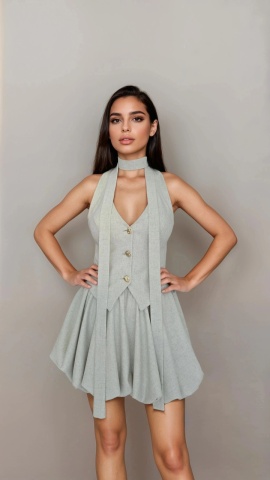 FUSTA MINI BUFANTA SIENNA - Img 2