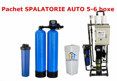 Pachet SPALATORIE AUTO 750l/h 5-6 boxe