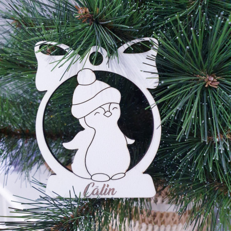 Globuleț de Crăciun - Pinguin - G16