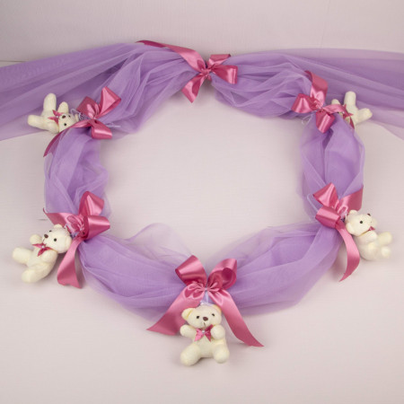 Decor Cristelniță cu Ursuleți 028