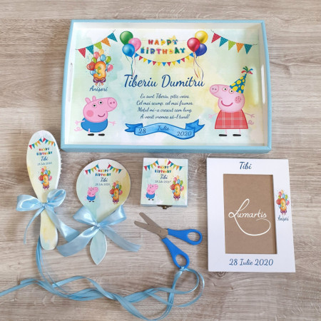 Set tăviță moț - SM 045 „Peppa Pig”