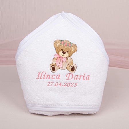 Prosop bebe personalizat 05 - „Prima Băiță cu Nașii”