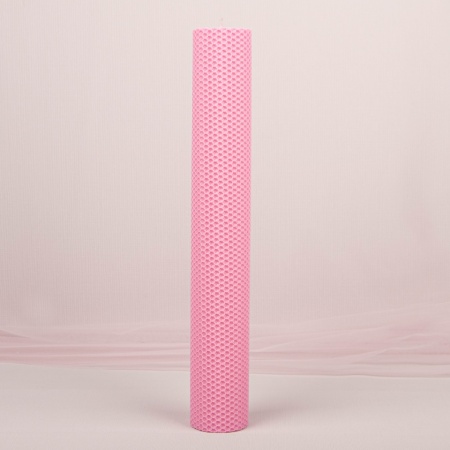 Lumânare tip fagure pentru Nuntă / Botez, dimensiune 6 x 40 cm, culoare Roz