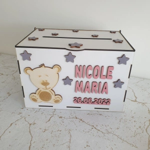 Cutie dar botez CD 08