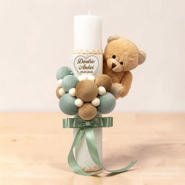 Lumânare Botez Personalizată LB 586