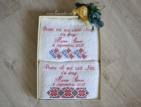 Set 2 prosoape personalizate, P14 - Img 2