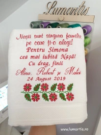 Set 2 prosoape personalizate - P41 - Img 2