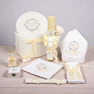 Trusou botez - Cufăr catifea - 807