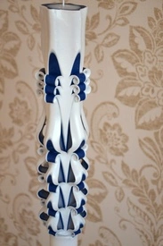 Lumanare de botez LB 750 D 4,6 cm x 90 cm - Img 3